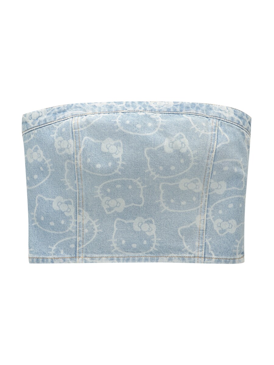 

Топ Pull&Bear Pull&Bear , Blue denim