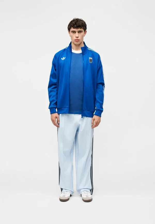 Тренировочная куртка аргентины Adidas Originals, Lucid Blue — фото 2