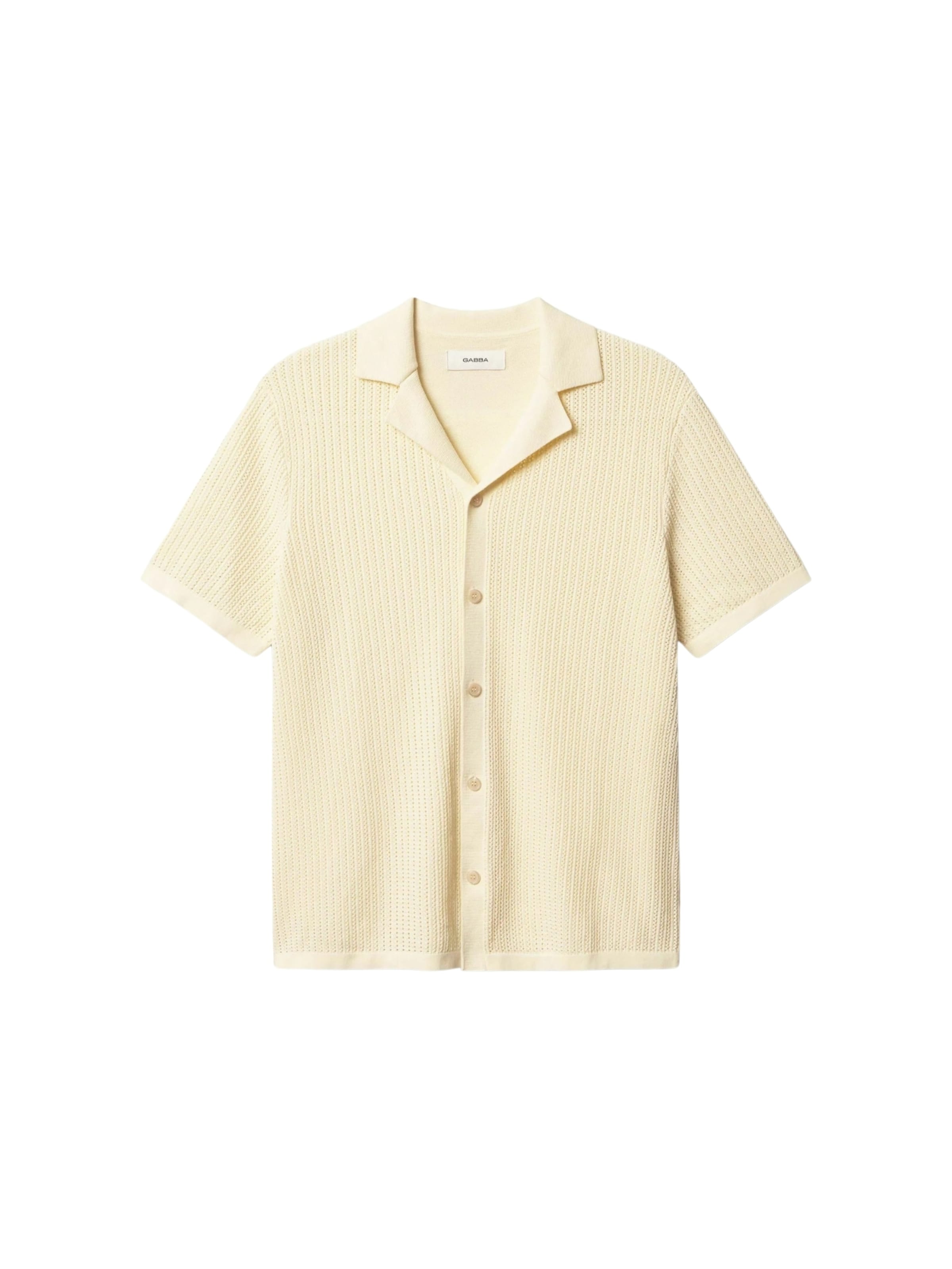 

GABBA Кардиган 'Geno' вязаный в цвете экрю