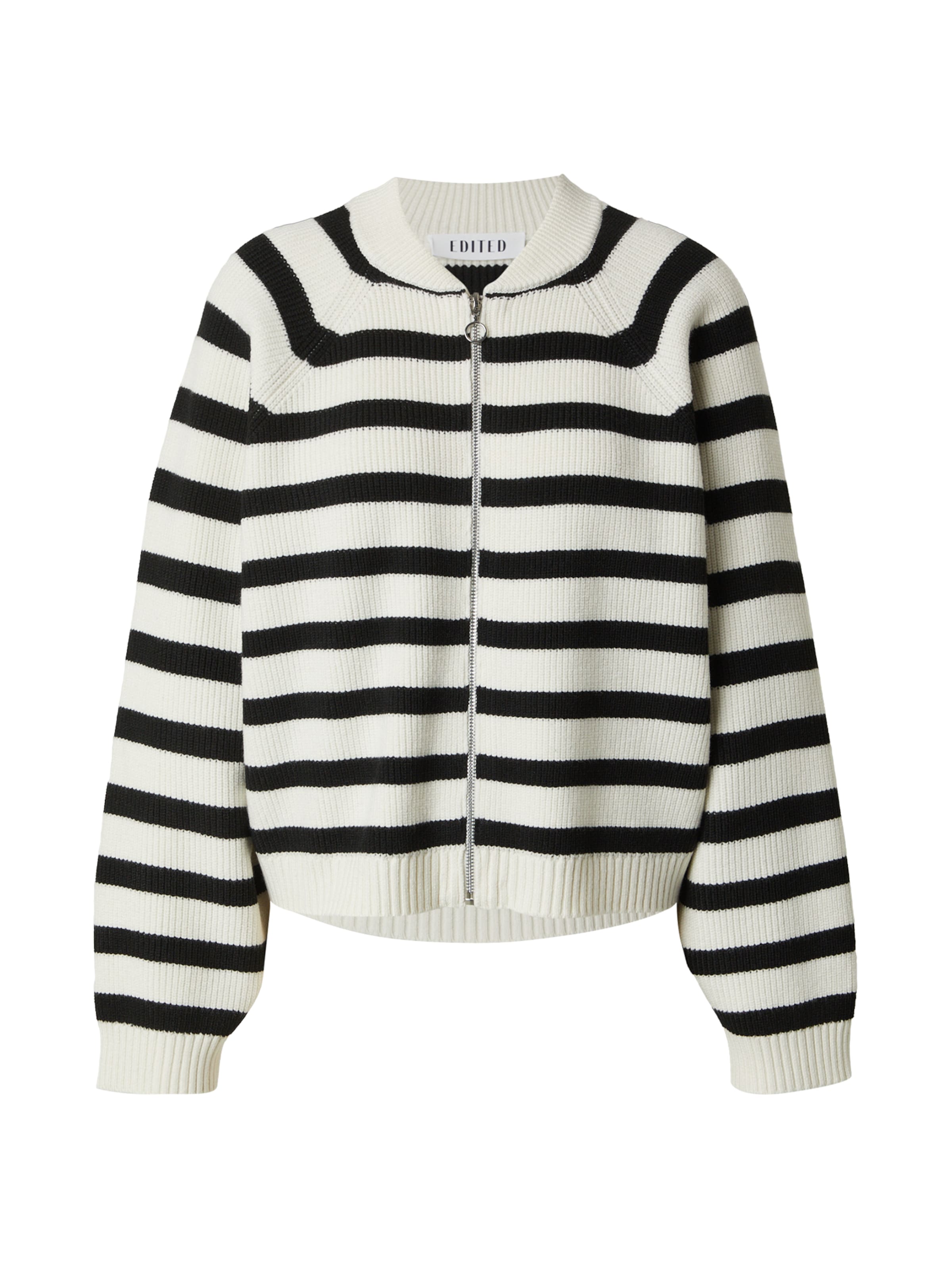 

EDITED Кардиган 'Rani' вязаный, бежевый, черный