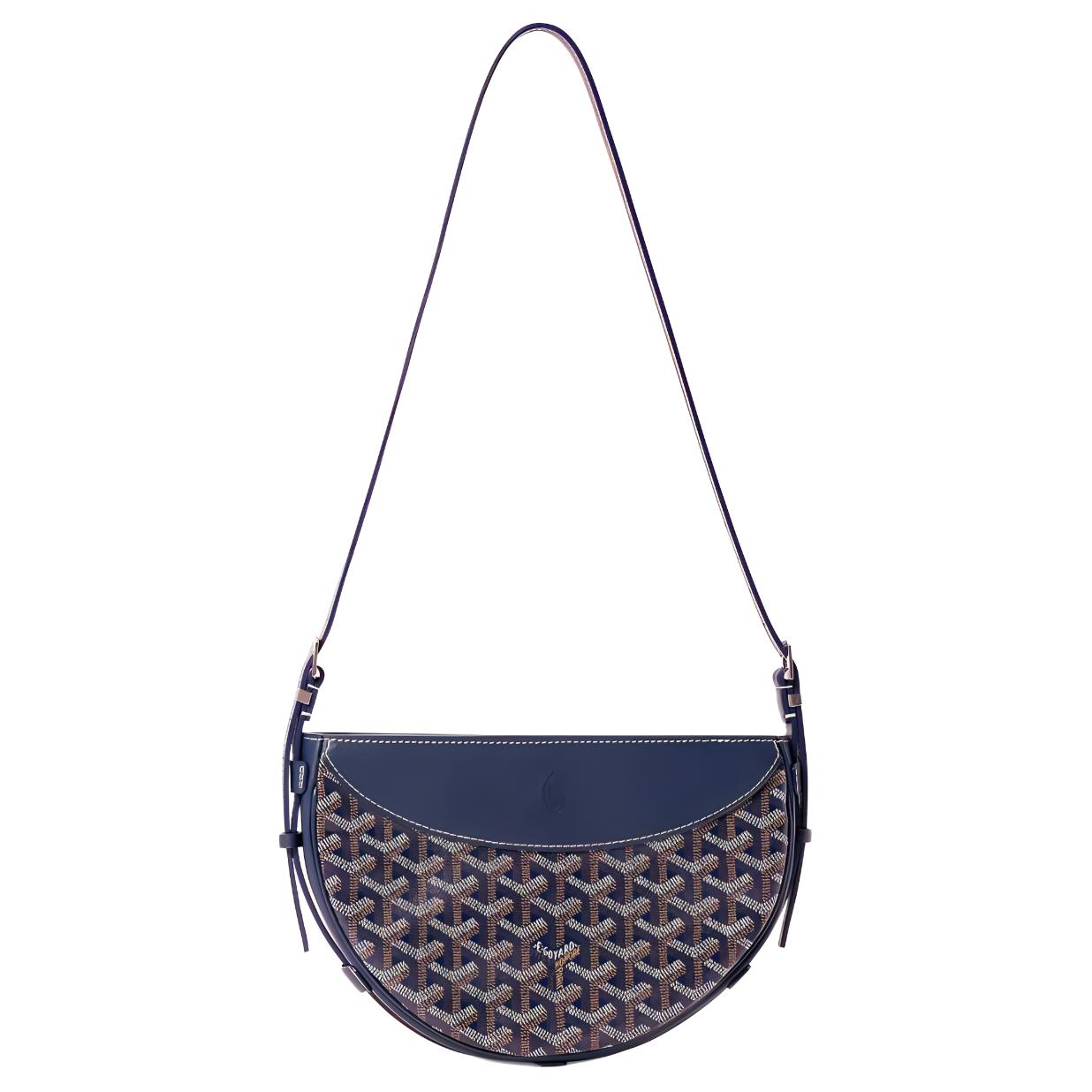 

GOYARD Сумка через плечо из телячьей кожи Swift морского синего цвета унисекс