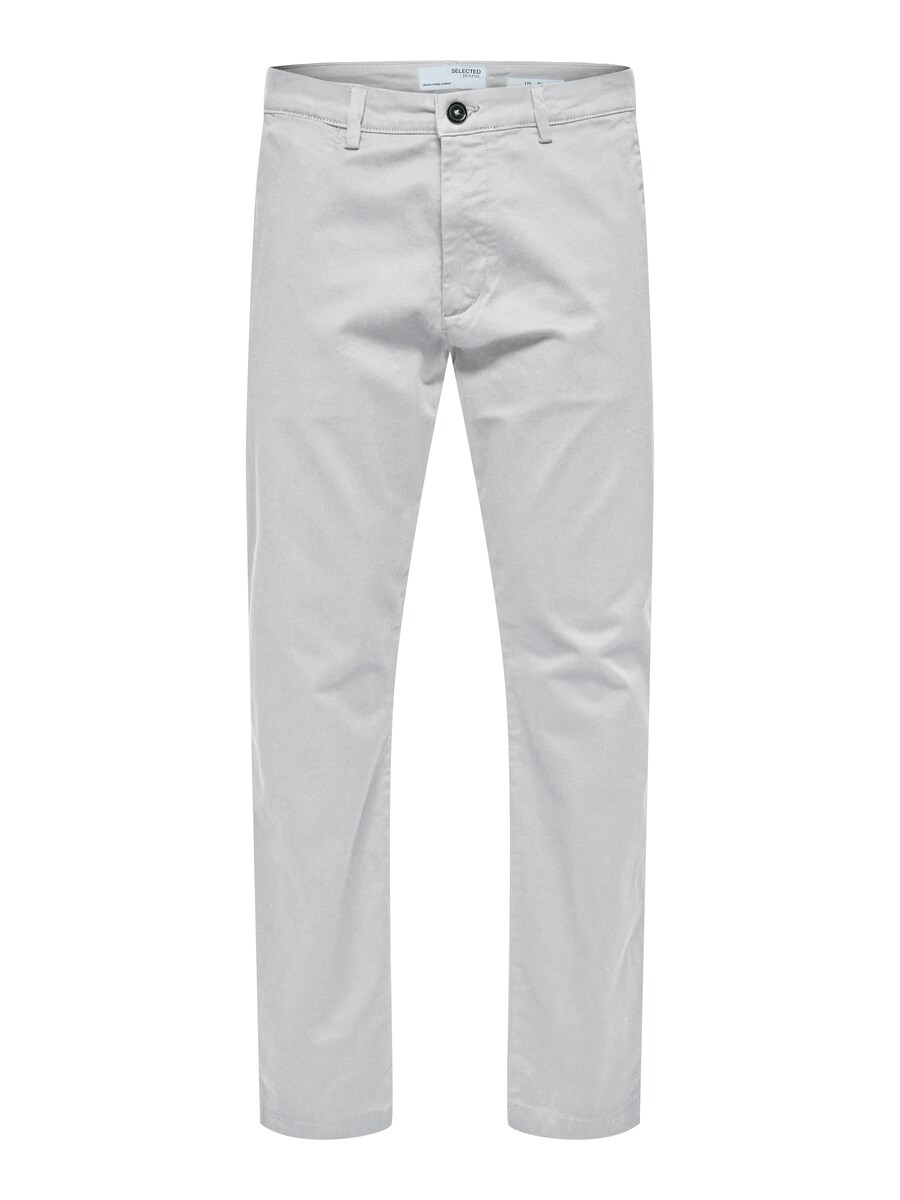 

Облегающие брюки-чинос SELECTED HOMME SLHMiles Flex, светло-серый