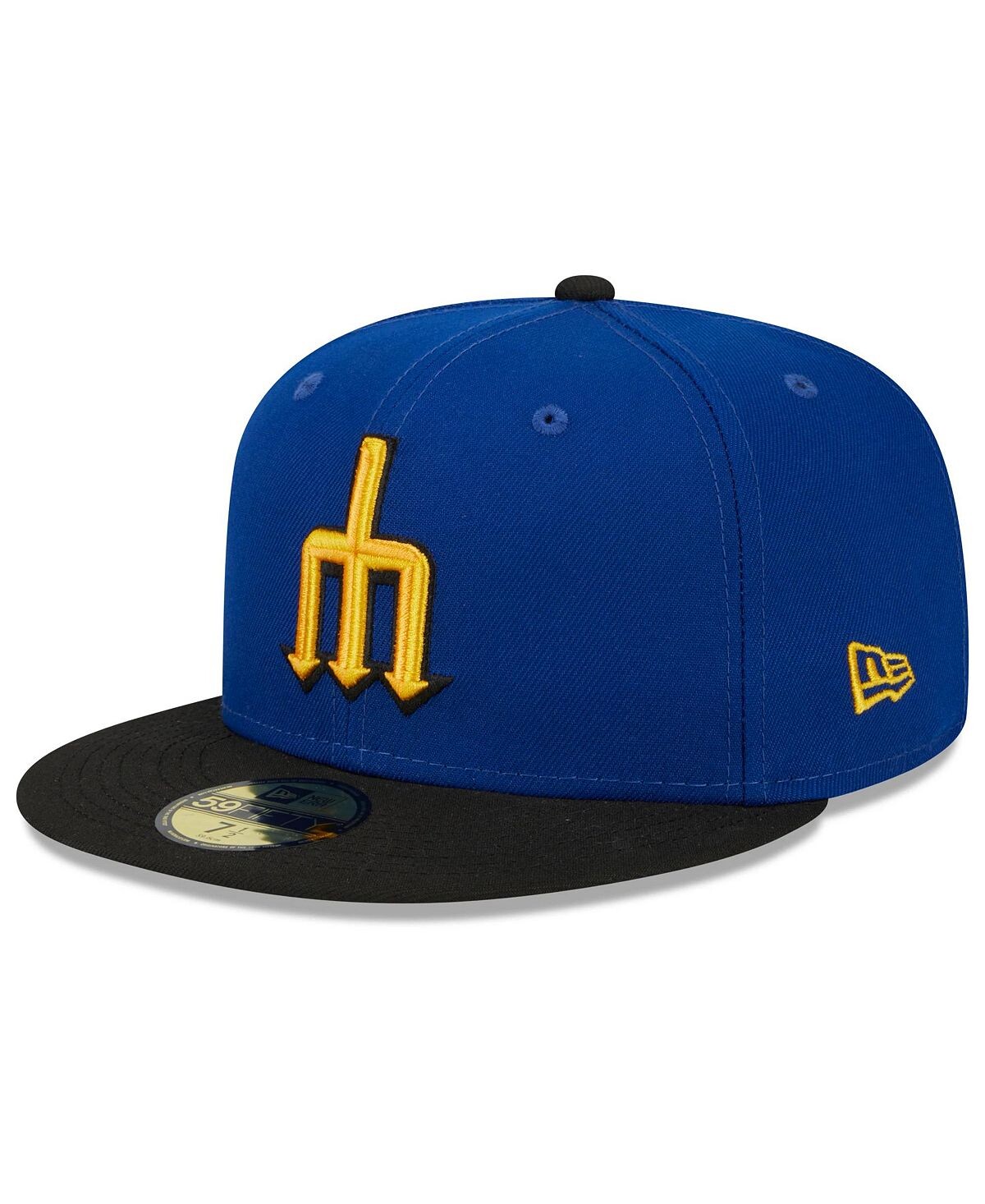 

Мужская приталенная шляпа Royal, черная Seattle Mariners 2023 City Connect 59FIFTY New Era