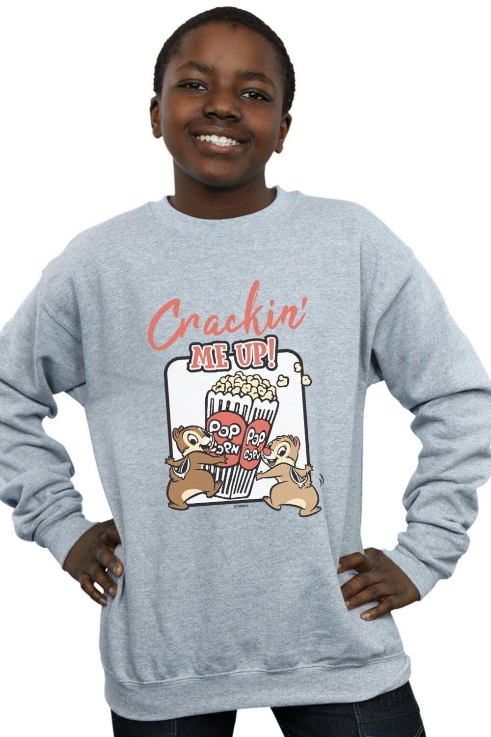 

Толстовка Chip N Dale Crackin Me Up Disney, серый