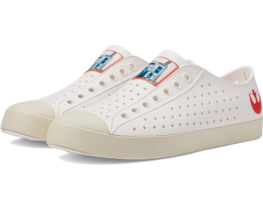

Кроссовки Native Shoes Jefferson Star Wars Print, цвет Bone White/Bone White/X Wing Pilot
