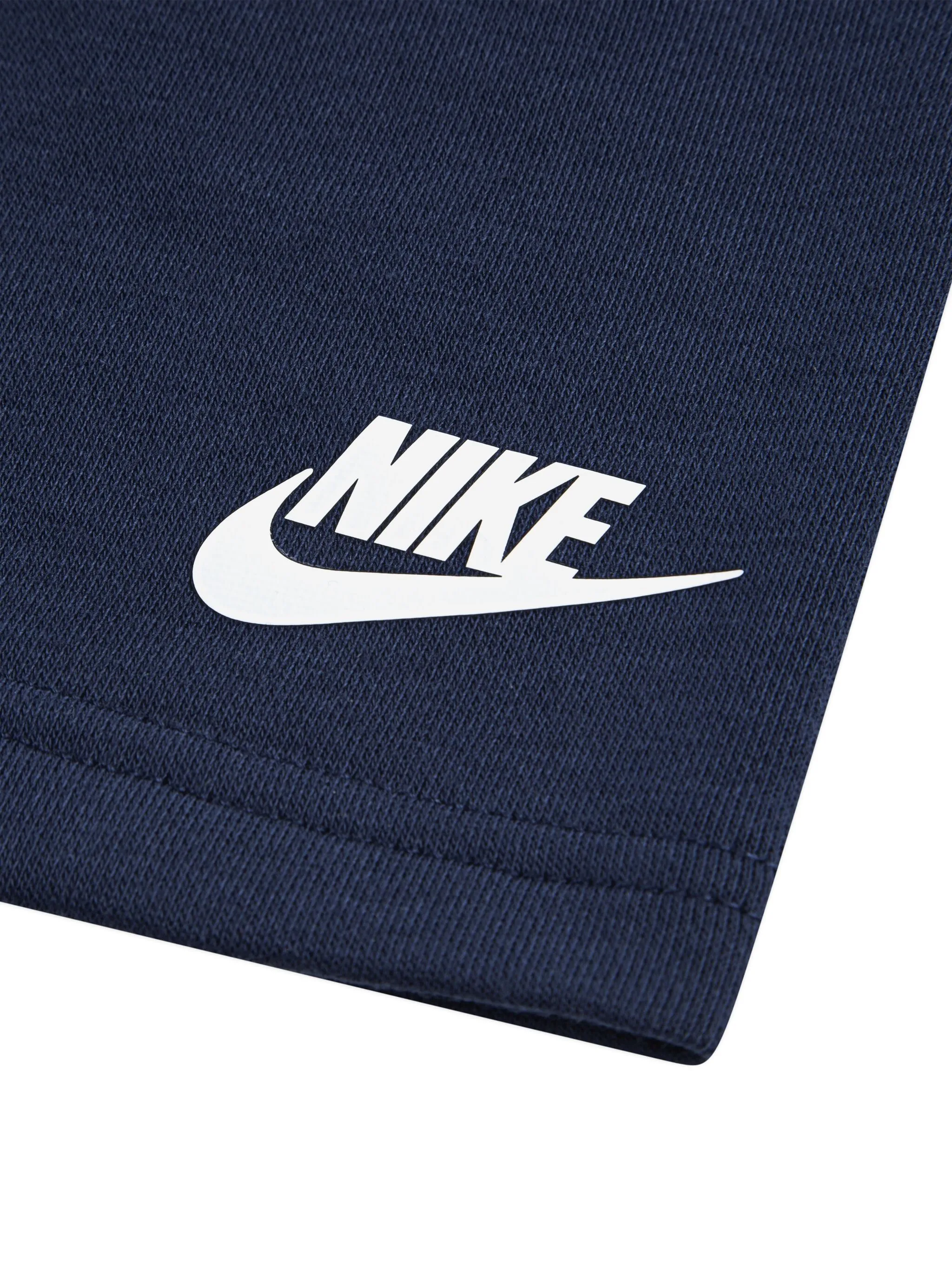 Комплект из футболки и шортов с логотипом Nike Kids, синий — фото 3