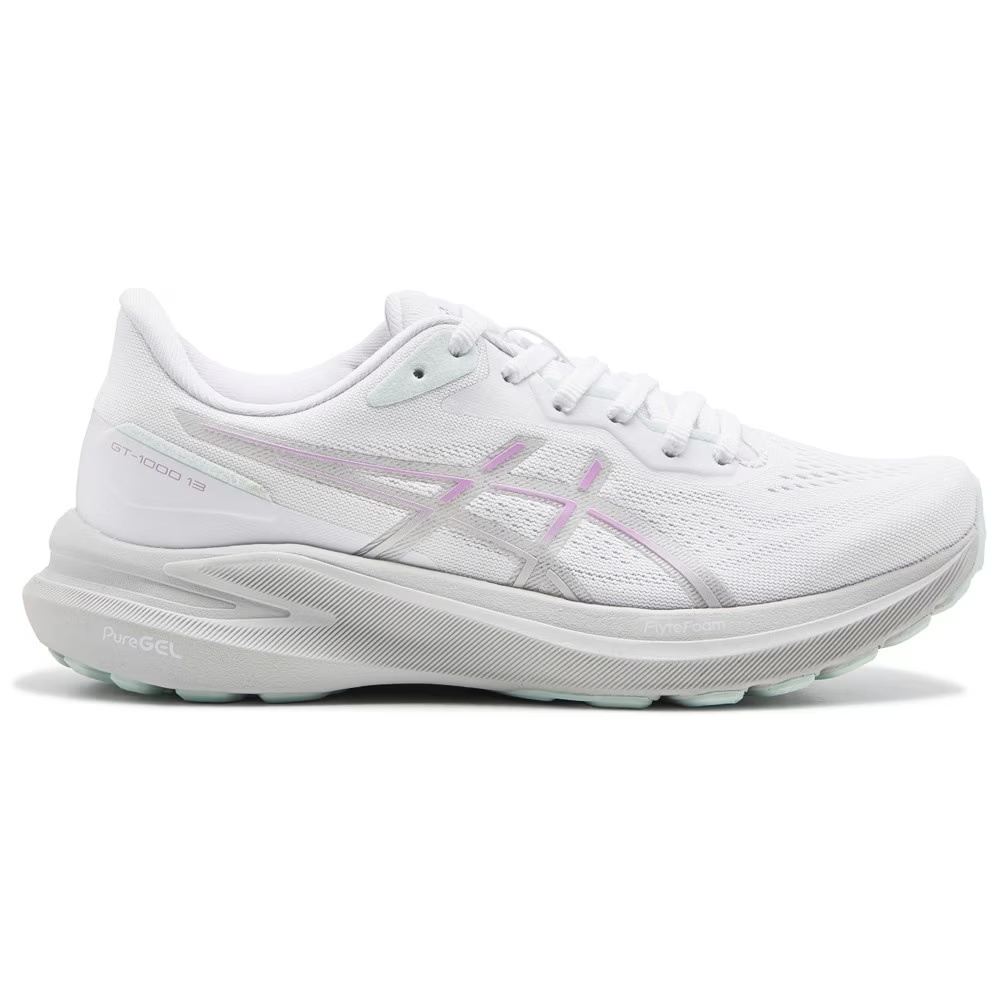 Кроссовки для бега Asics Gel GT-1000 13, white/lavender — фото 2