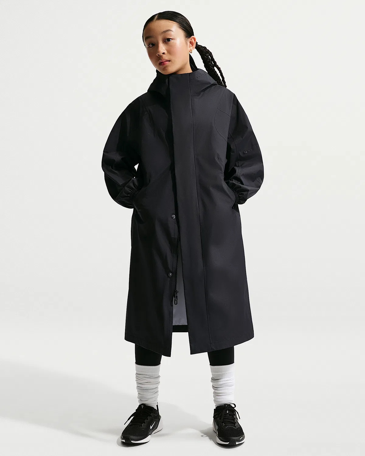 Детская куртка Nike MAVN Storm-FIT ADV от дождя, Black/Black — фото 4