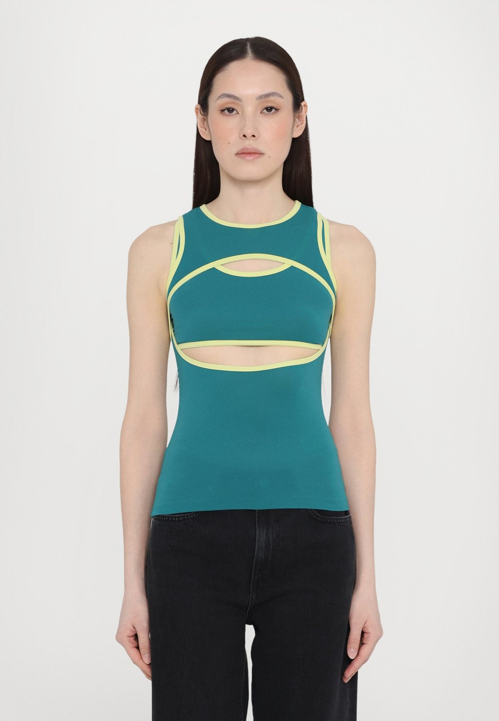 

Топ STRETCHY COMBINED 2-IN-1 Sunnei, зеленый