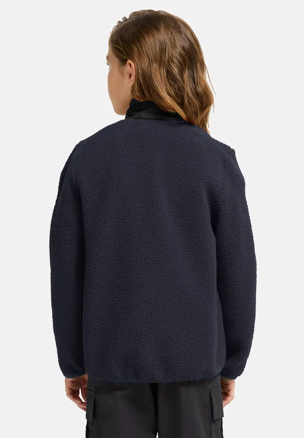 Легкая флисовая куртка lite curl fz k Jack Wolfskin, Oyster — фото 3