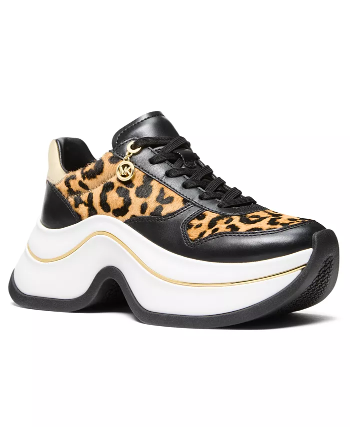Женские кроссовки Arla Almond Toe Trainer Michael Kors, желтый