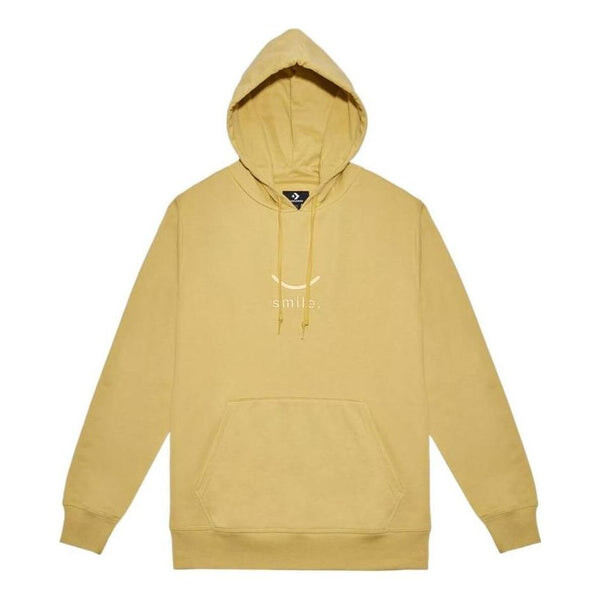 

Толстовка jack purcell smile pullover hoodie 'tan' Converse, бежевый