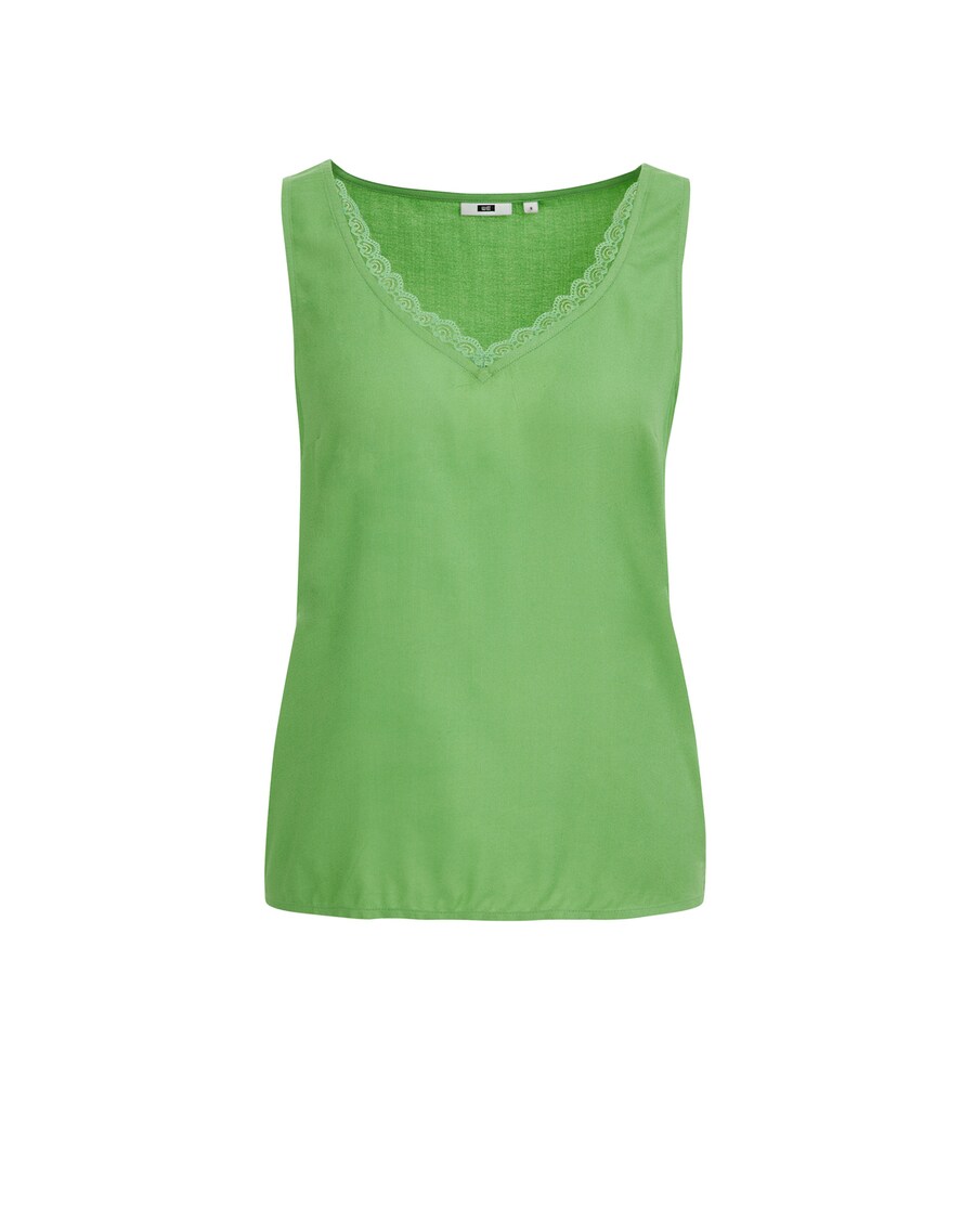 

Кружевной топ WE Fashion Top, светло-зеленый