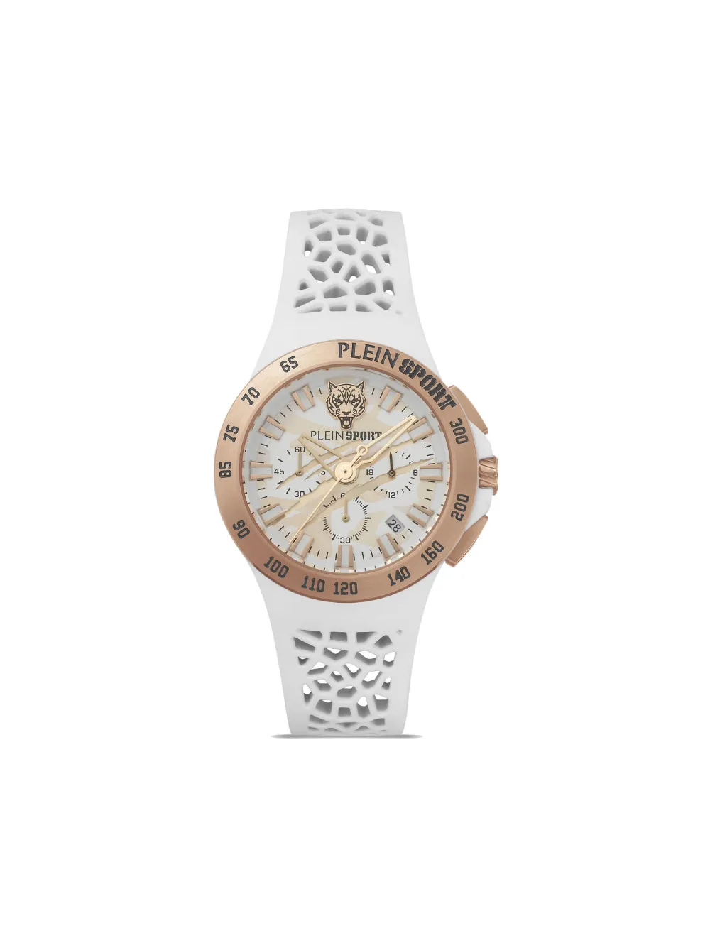 

Наручные часы Thunderstorm Chrono 44 мм Plein Sport, белый