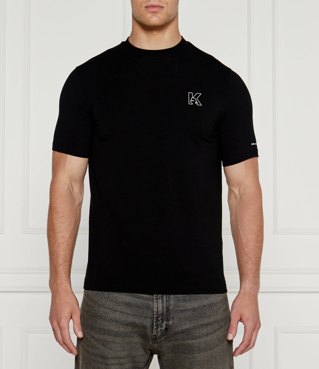 

Футболка Karl Lagerfeld Regular Fit, черный