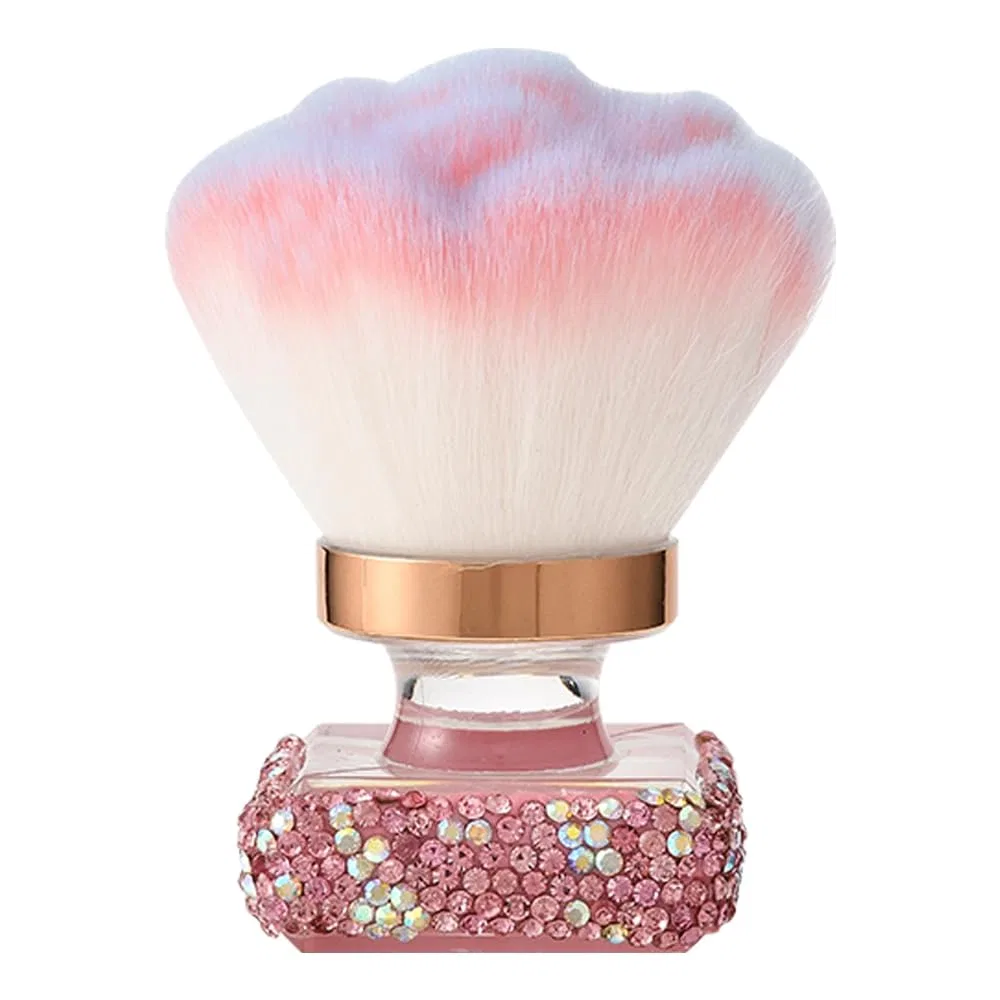 Кисть для макияжа Blueshyhall Glitter с бриллиантовыми стразами, розовая Blueshyhall, Pink