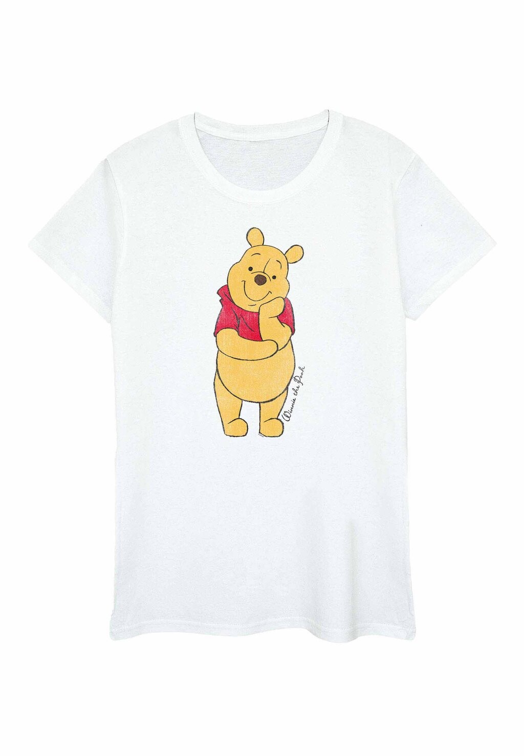 

Футболка с принтом DISNEY WINNIE THE POOH CLASSIC POOH ABSOLUTE CULT, цвет white