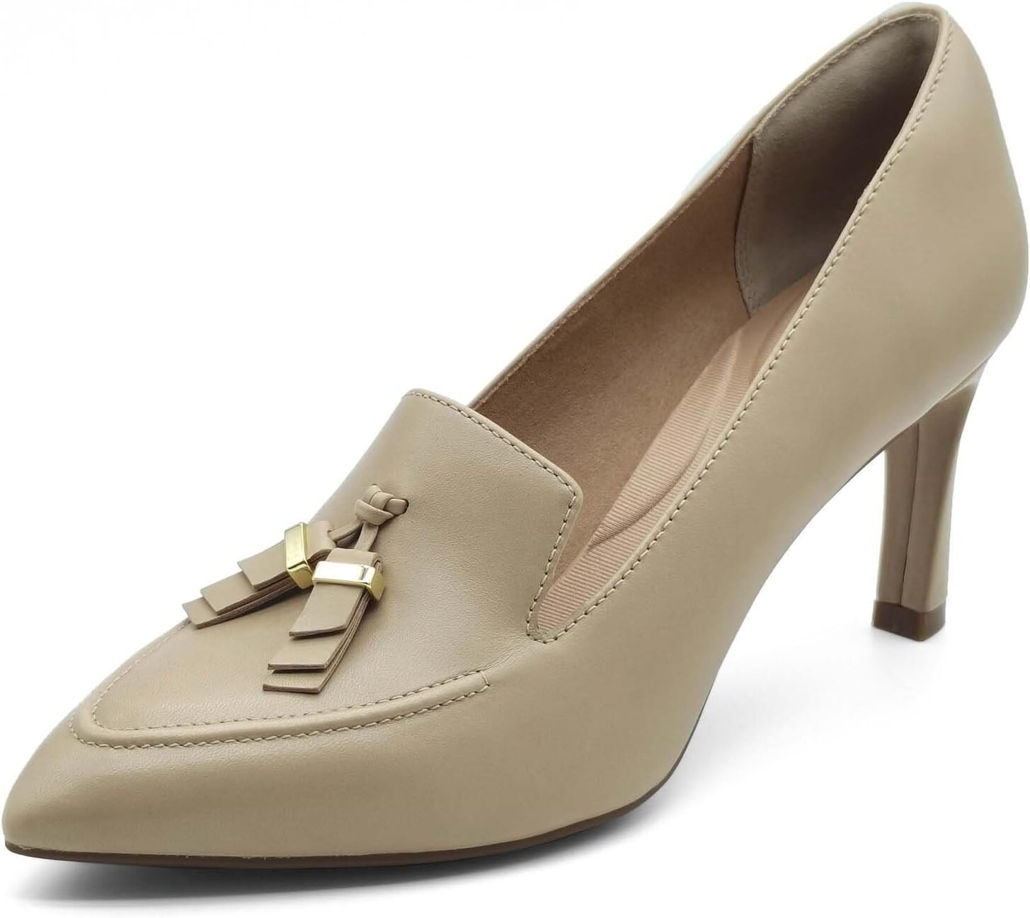 

Туфли Total Motion Sheehan Ornament Loafer Rockport, цвет Warm Beige Leather