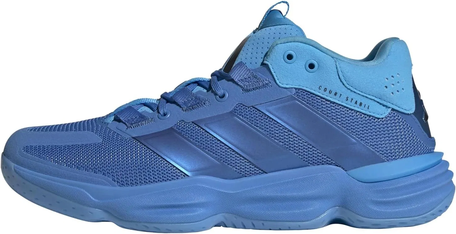 Мужские кроссовки Adidas Court Stable для игры в помещении, Ray Blue Ray Blue Lucid Aquamarine