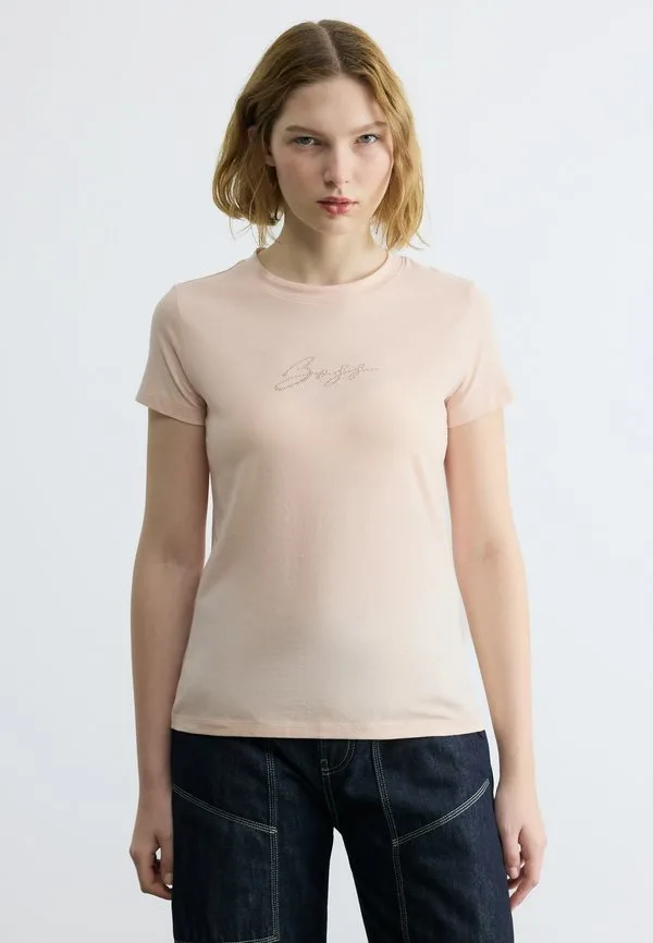 Футболка с принтом Boss, Light Pastel Pink