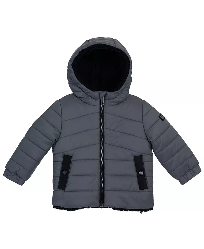

Детская утепленная куртка средней плотности с мягкой подкладкой для мальчиков Michael Kors, серый