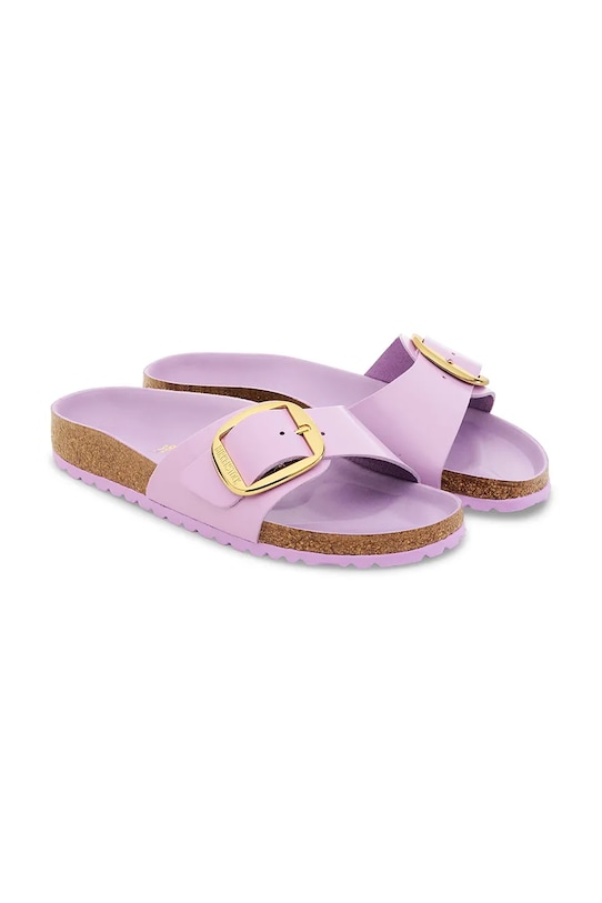 Шлепанцы Madrid с крупной пряжкой Birkenstock, фиолетовый — фото 2