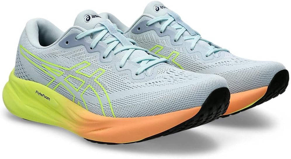 Мужские беговые кроссовки ASICS Gel-Pulse 15, желтый/серый — фото 2