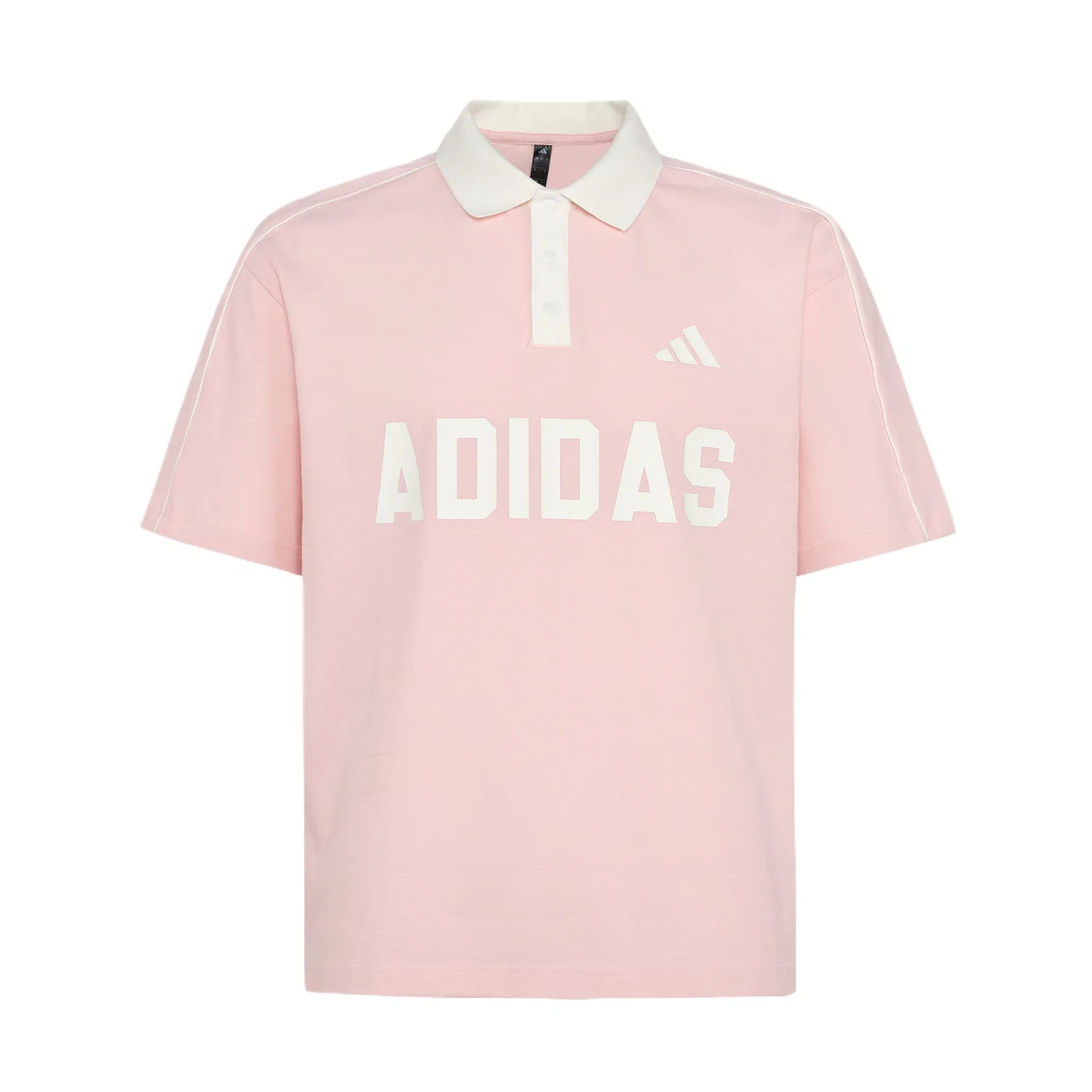Поло унисекс Light Pink с воротником поло Adidas