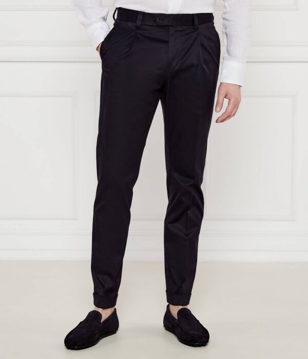 

Брюки чинос коричневого цвета Slim fit Tiger Of Sweden, синий
