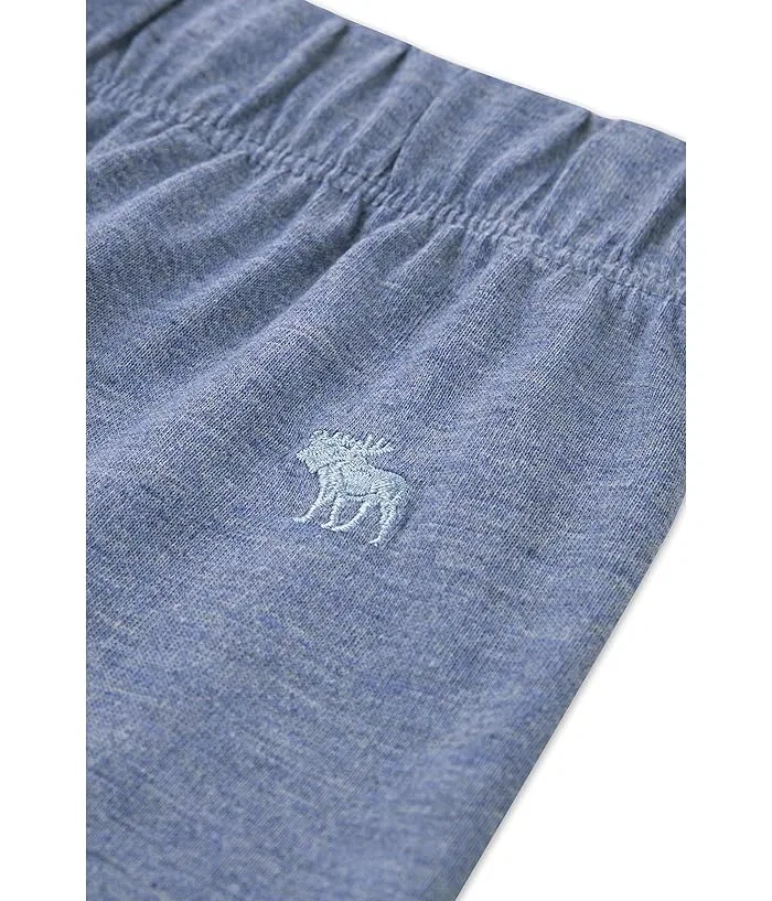 Пижама из полиэстера Boxy Tee & Pants Sleep Set abercrombie kids, Anf Colony Blue Heather — фото 4