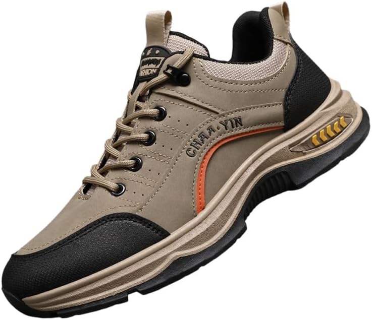 

Мужские спортивные кроссовки с толстой подошвой. Легко надевать и снимать. Противоскользящие и прочные. Легкие и удобные. Подходят для фитнеса, активного отдыха и повседневного использования Clolinde, хаки