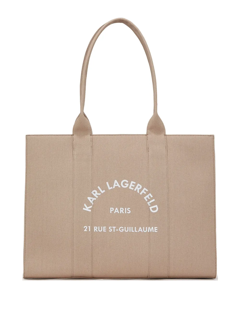

Большая сумка-тоут Rue St-Guillaume KARL LAGERFELD, нейтральный