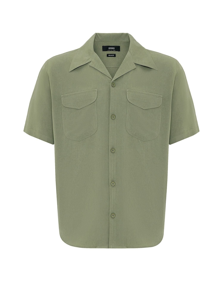 

Рубашка на пуговицах классического кроя Antioch, хаки