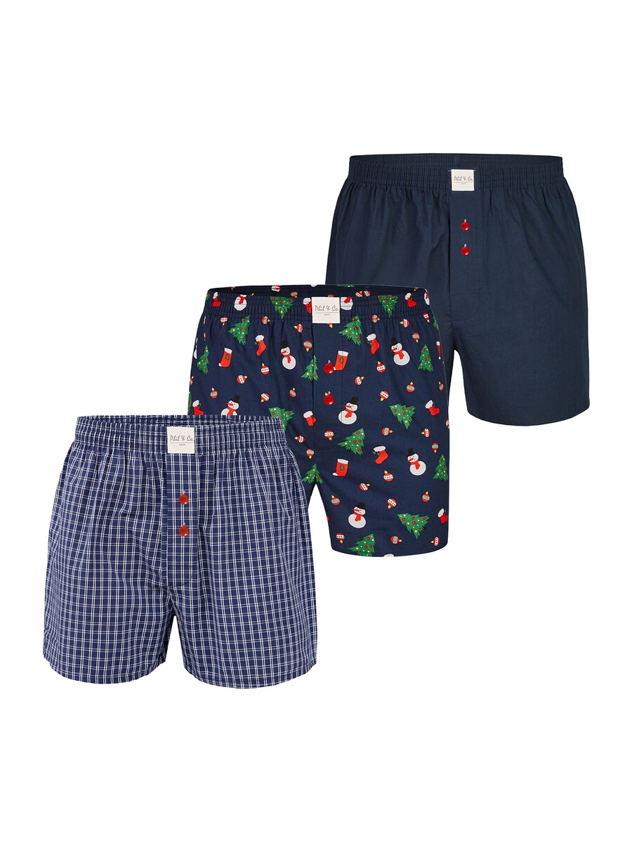 

Шорты-боксеры Phil & Co. Berlin Boxer shorts Christmas Boxer, разноцветный