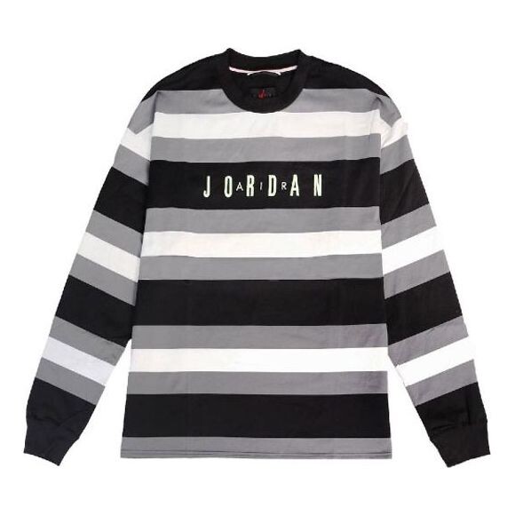 

Толстовка Air Jordan MENS Sport DNA Striped Long Sleeve Black, черный