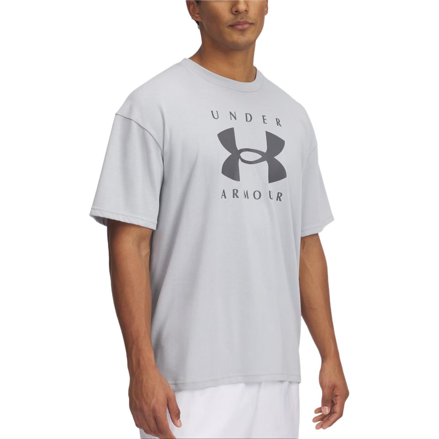 

Футболка Branded SS25 мужская современная серая/Castle Stone Under Armour, серый