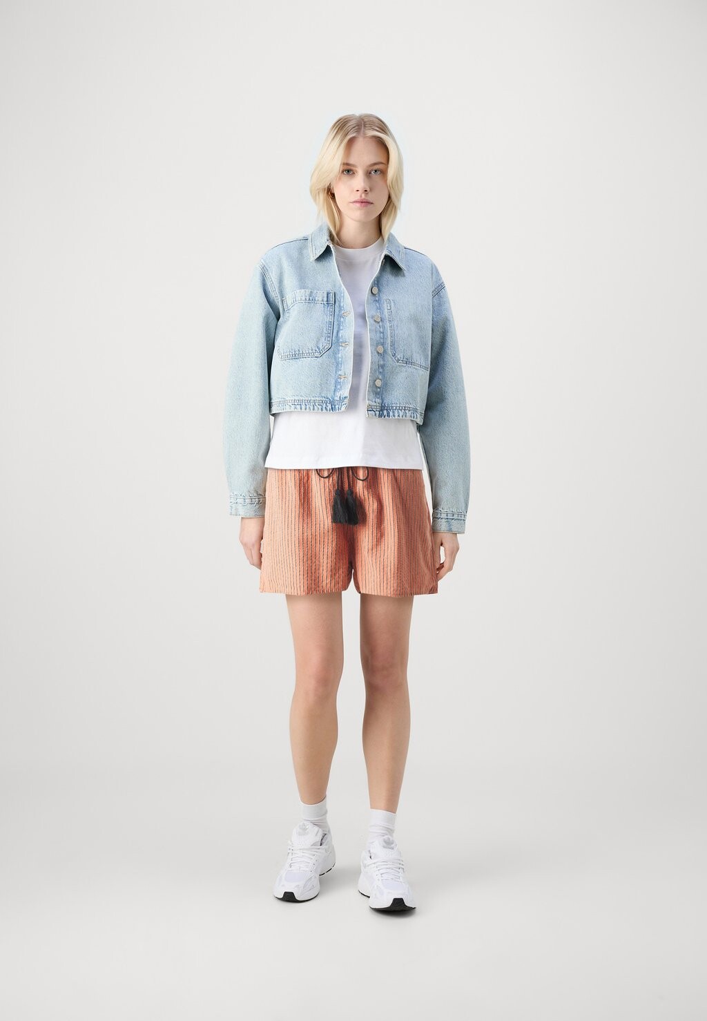 

Шорты ONLTIDE STRIPE ONLY, лосось