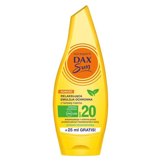 

Расслабляющая защитная эмульсия с чаем матча SPF20, 175мл Dax Sun