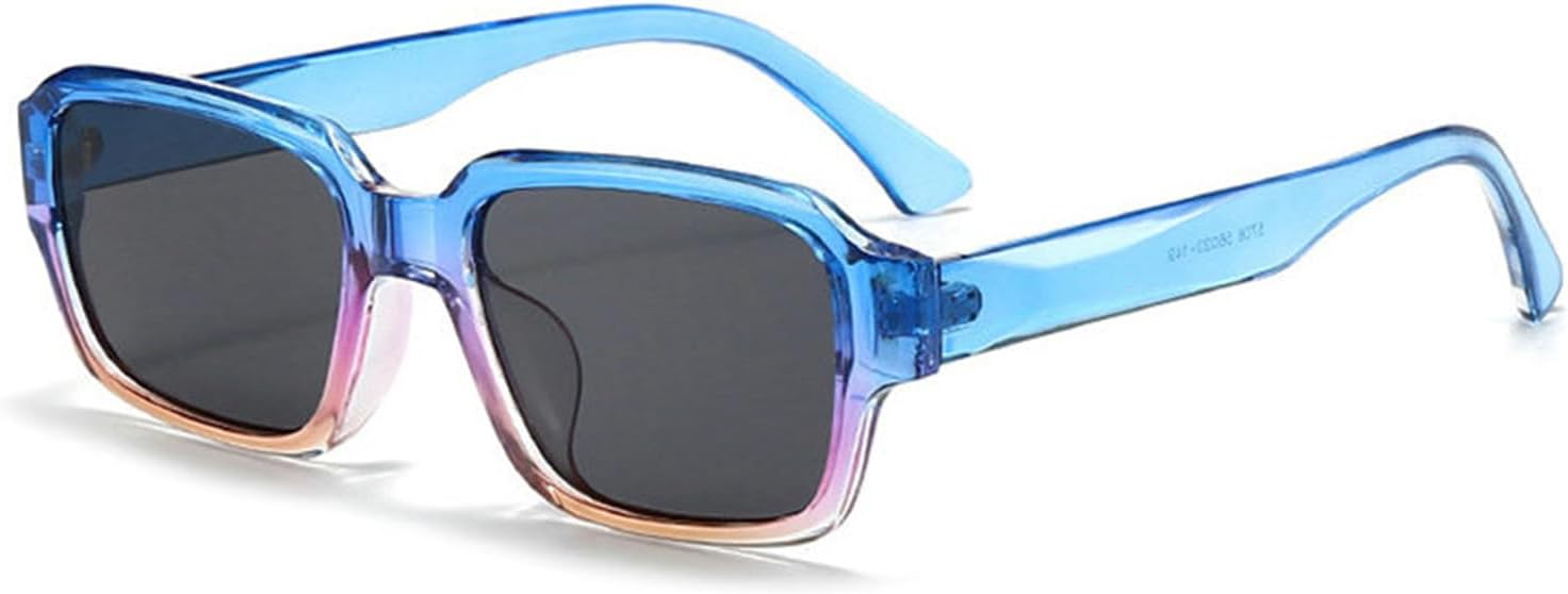 

Солнцезащитные очки Helena в винтажном прямоугольном стиле для женщин и мужчин, модные ретро-очки в маленькой квадратной оправе, оранжевые, защита от УФ-излучения UV 400, C6