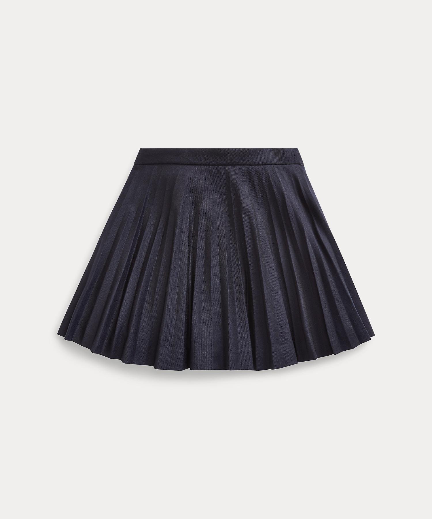 Плиссированная шерстяная юбка (для девочек, 2-6 лет) Polo Ralph Lauren, 410 Navy