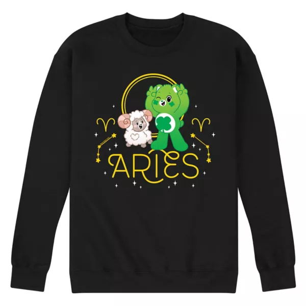 

Мужская флисовая толстовка Care Bears Aries Licensed Character, черный