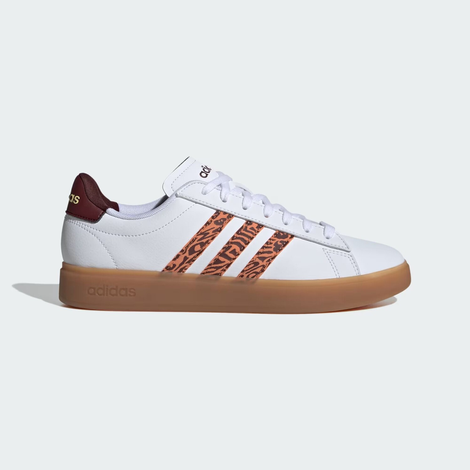 

Кроссовки Гранд Корт 2.0 Adidas, цвет Cloud White/Hazy Copper/Gum