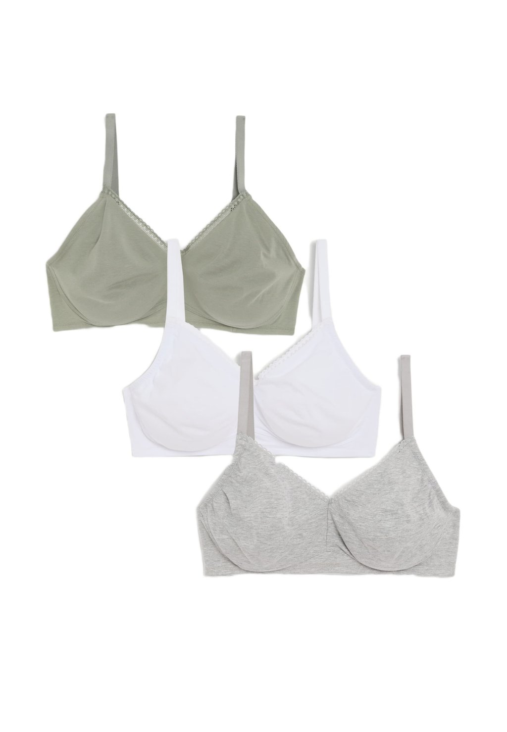 

Бюстгальтер 3 PACK Marks & Spencer, зеленый