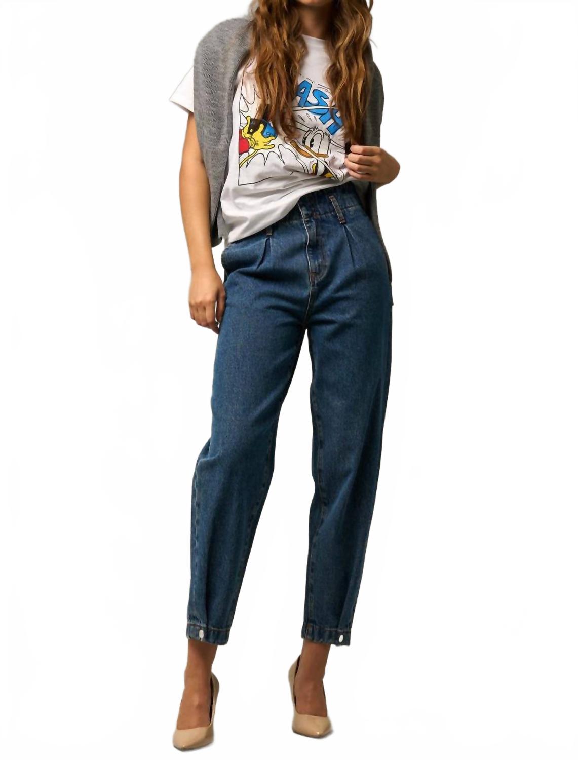 

Высокие джинсы Balloon в темном цвете Insane Gene, Dark