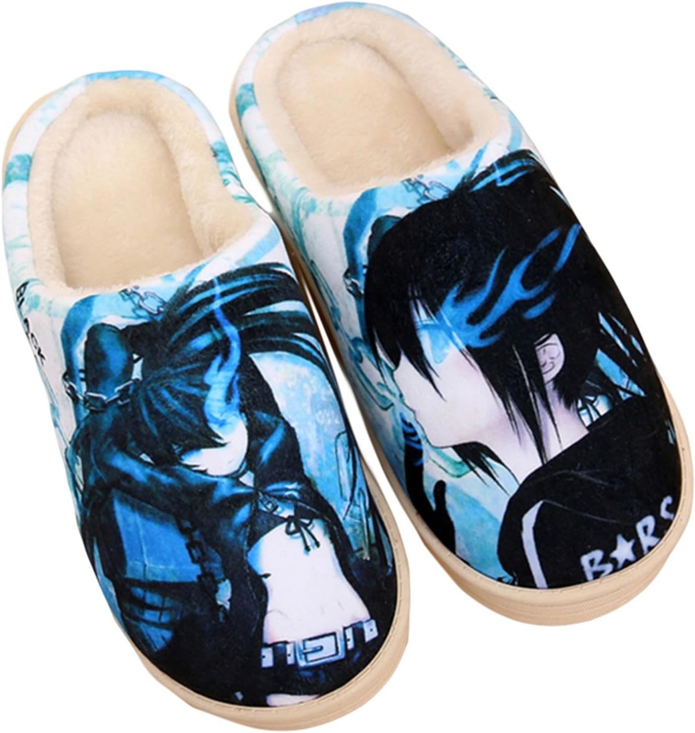 

Мягкие плюшевые тапочки в стиле аниме, домашние тапочки из вспененного материала с эффектом памяти, зимние теплые, противоскользящие, для дома и улицы Wanhongyue, Color/7