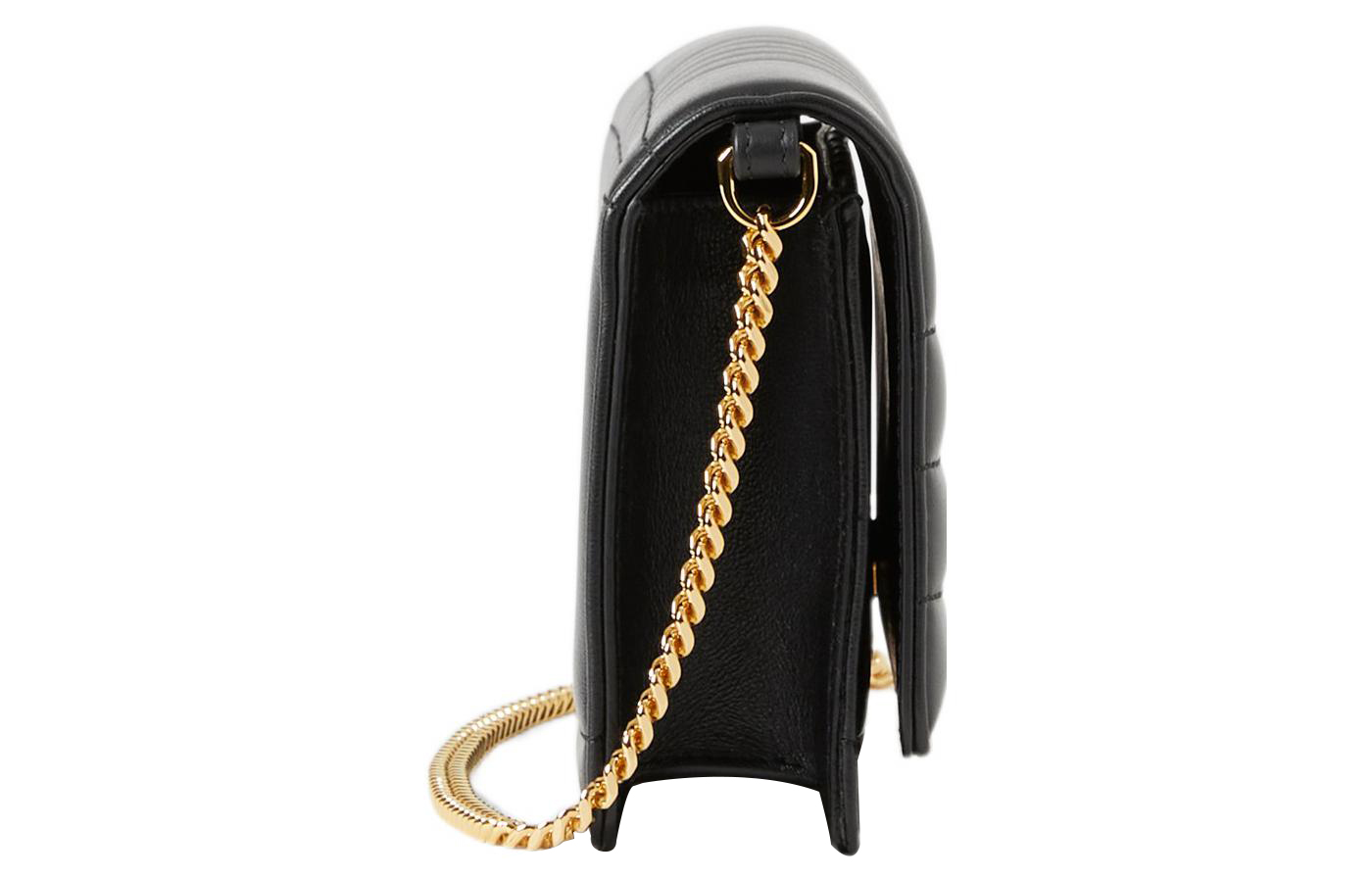 Сумка Burberry Lola Bag из стеганой овчины через плечо — фото 4