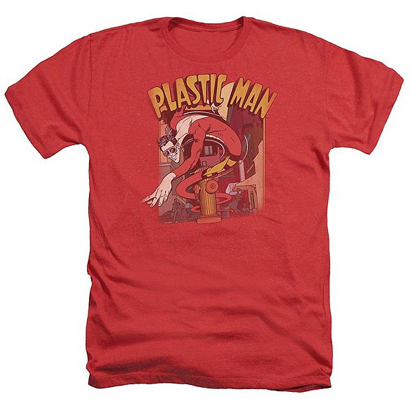 

Футболка DC Comics Plastic Man Street Adult Heather Licensed Character