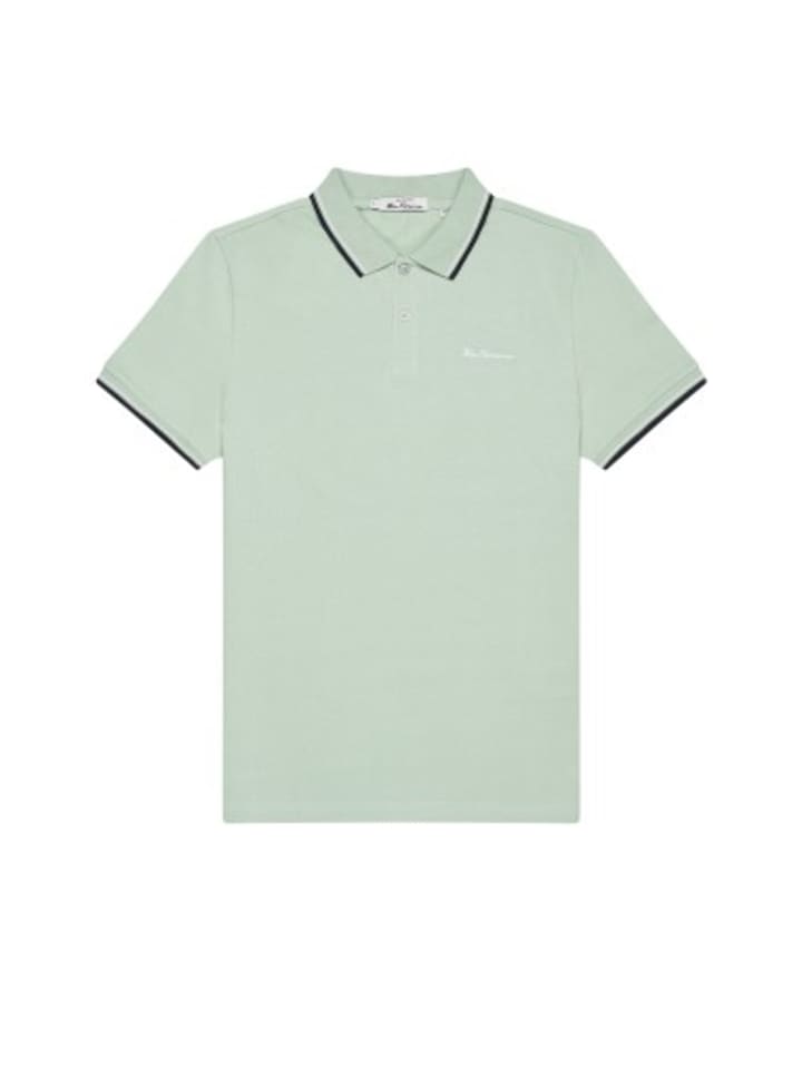 

Футболка поло Ben Sherman, зеленый