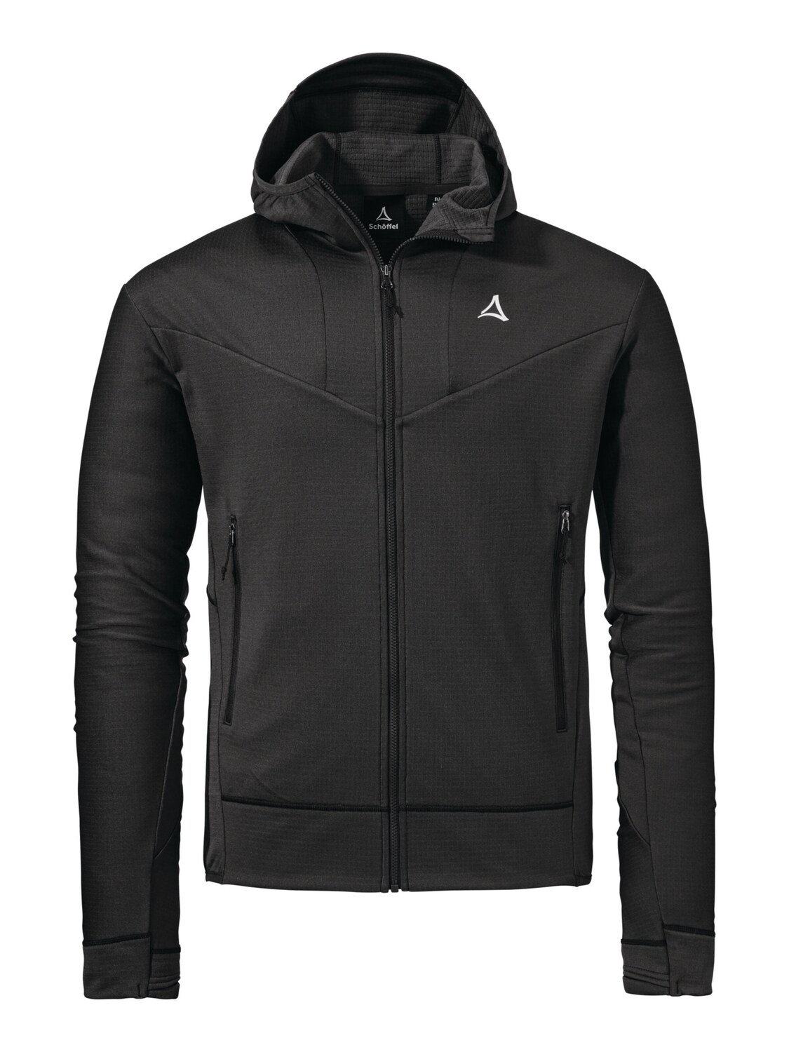 

Schöffel Спортивная флисовая куртка 'Blaueis' в черном цвете