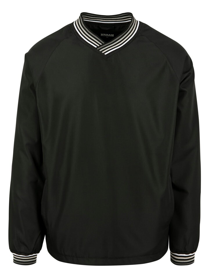 

Толстовка Urban Classics Rundhalsausschnitt, цвет blk/gry